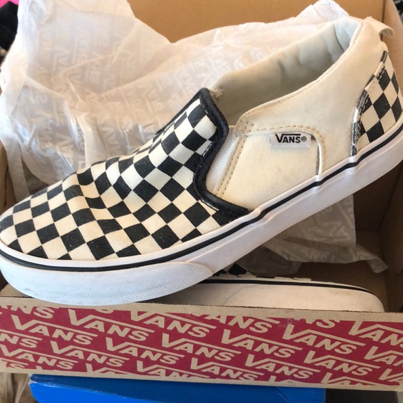 checkered vans kohls